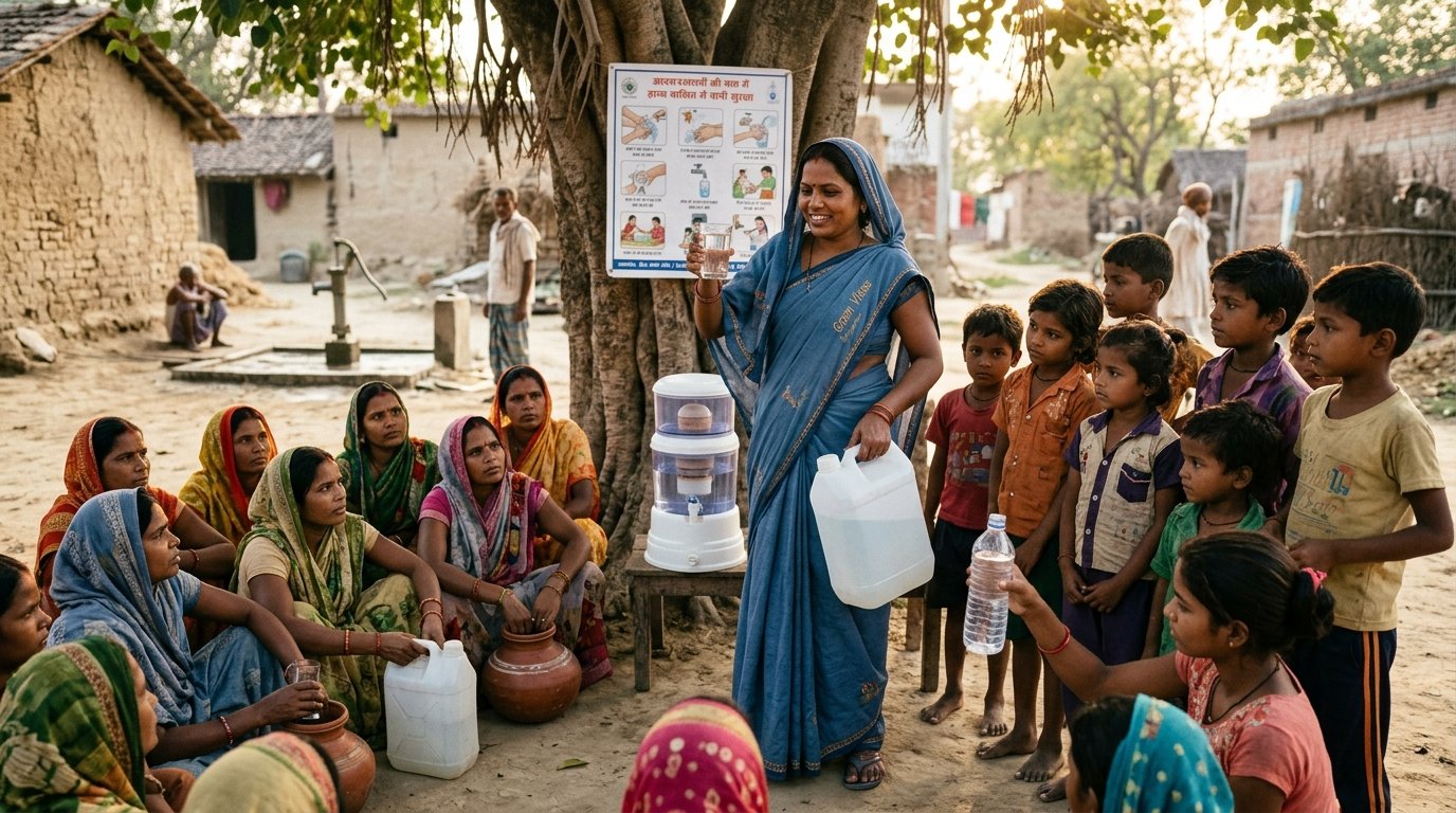 Community Water Testing & WASH Hygiene Education Drive